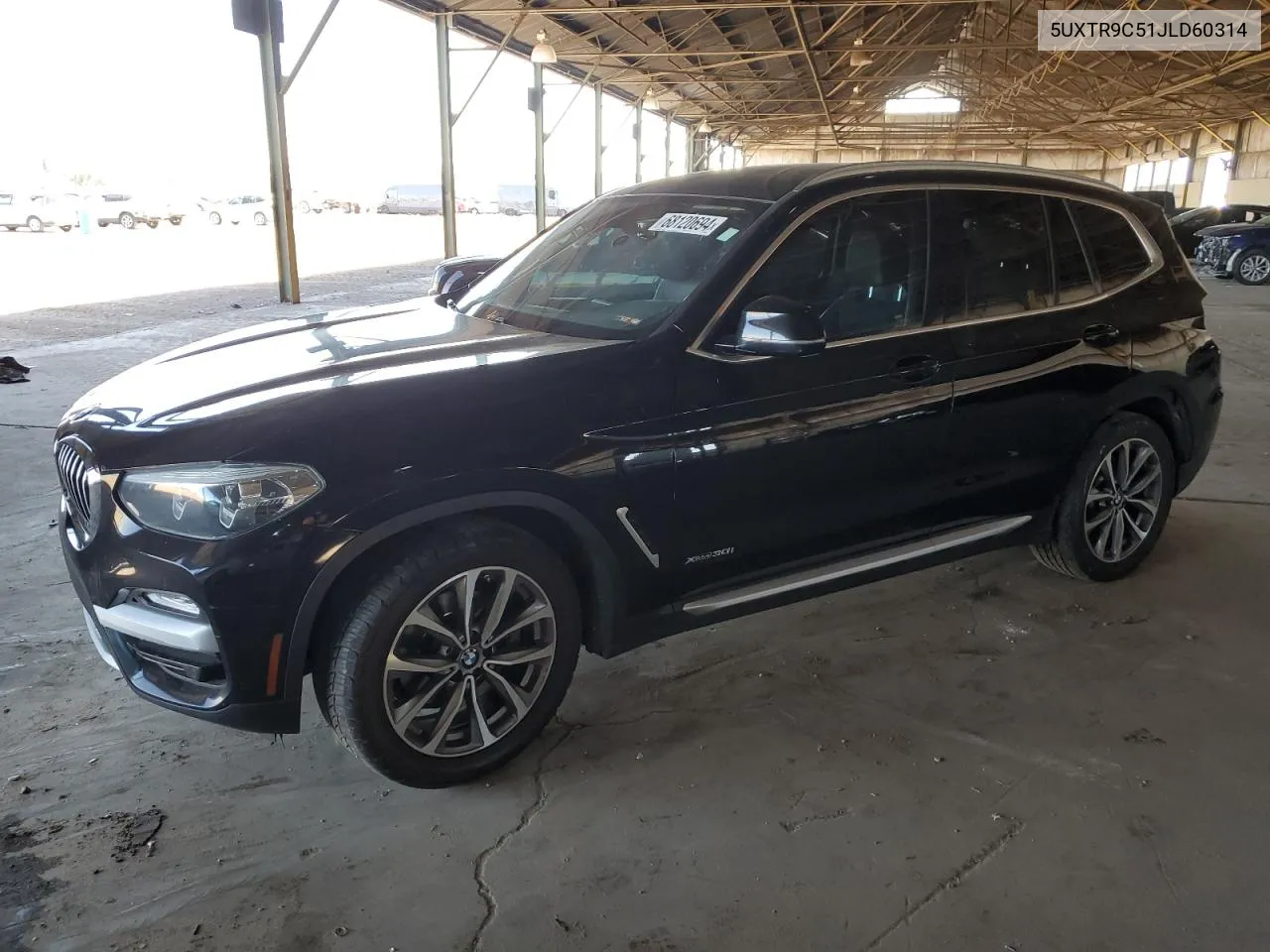 5UXTR9C51JLD60314 2018 BMW X3 xDrive30I