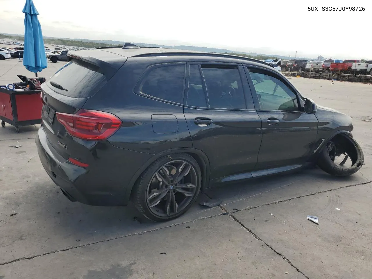 5UXTS3C57J0Y98726 2018 BMW X3 xDrivem40I