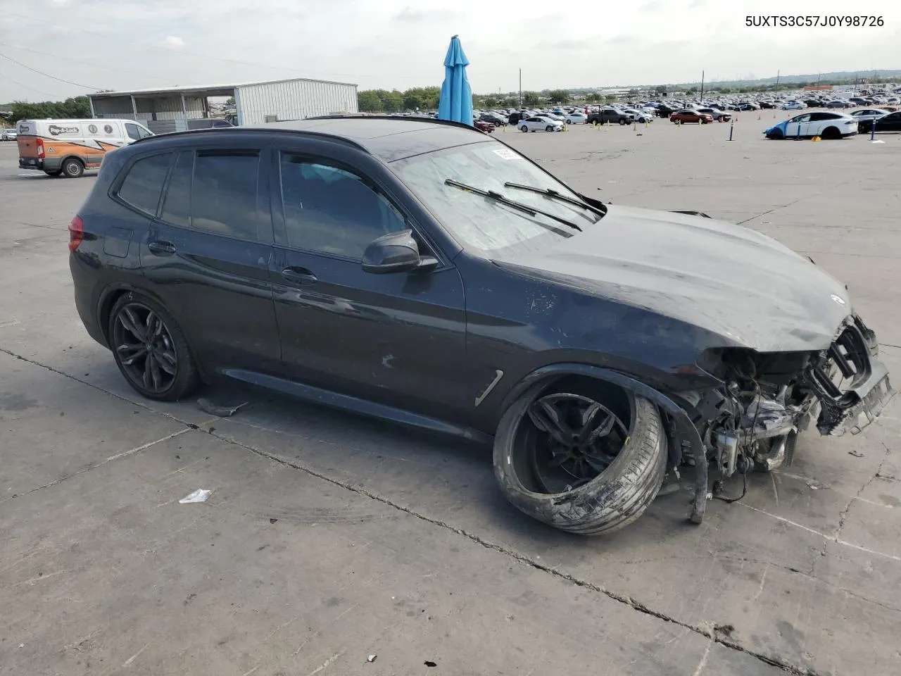 5UXTS3C57J0Y98726 2018 BMW X3 xDrivem40I