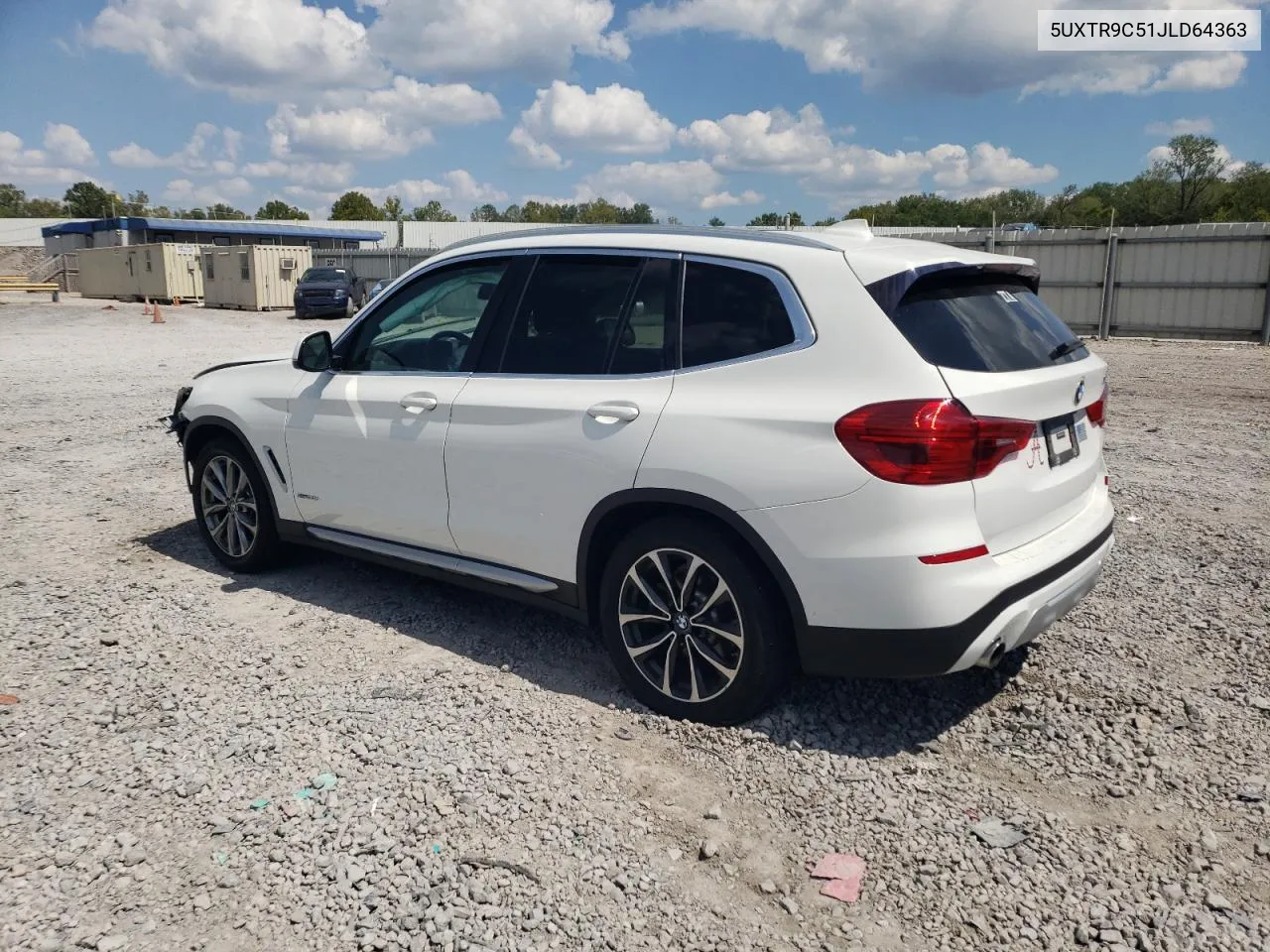 2018 BMW X3 xDrive30I VIN: 5UXTR9C51JLD64363 Lot: 70702614