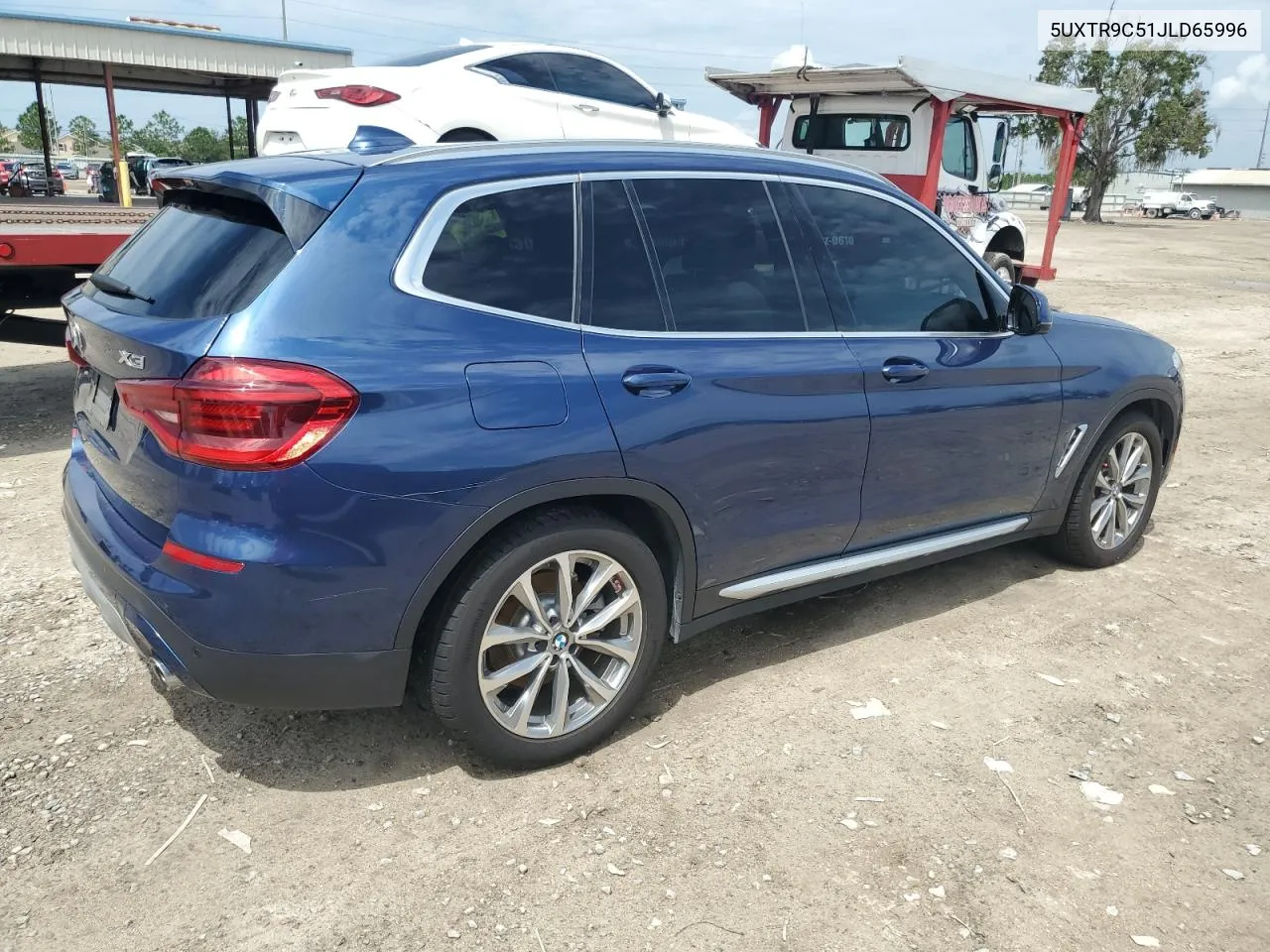 2018 BMW X3 xDrive30I VIN: 5UXTR9C51JLD65996 Lot: 70927394