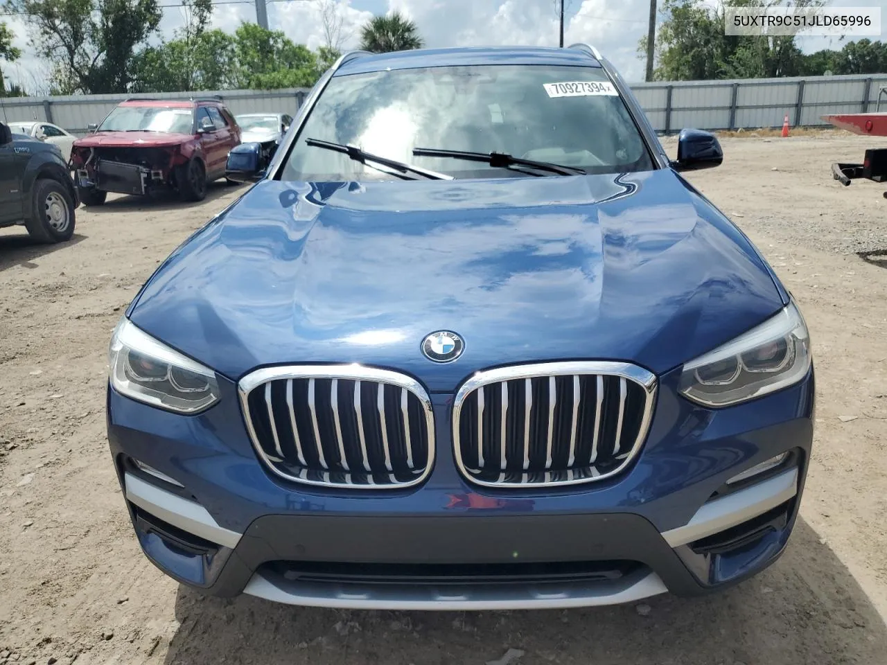 5UXTR9C51JLD65996 2018 BMW X3 xDrive30I