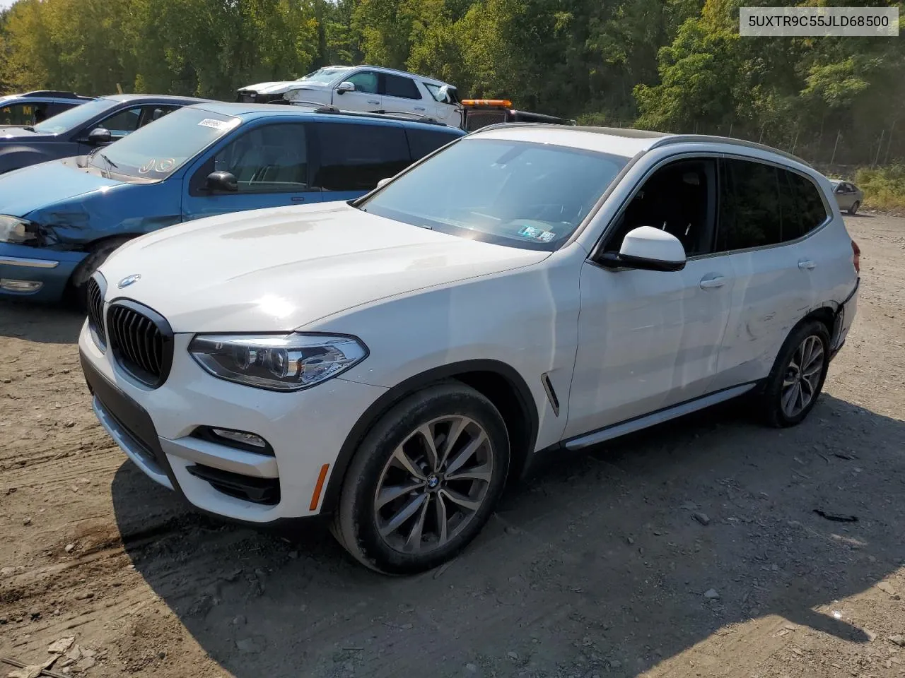 2018 BMW X3 xDrive30I VIN: 5UXTR9C55JLD68500 Lot: 71031424