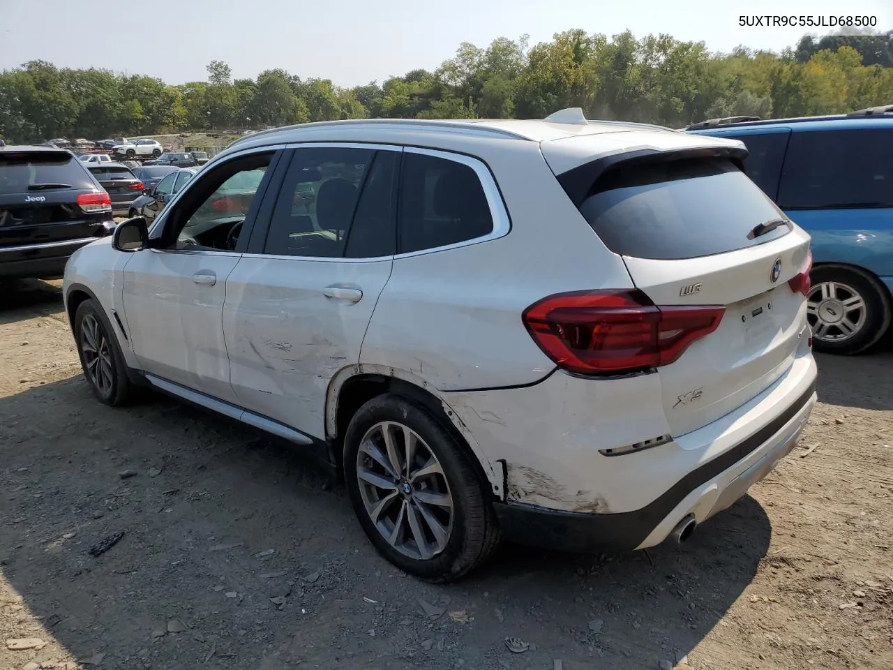 2018 BMW X3 xDrive30I VIN: 5UXTR9C55JLD68500 Lot: 71031424