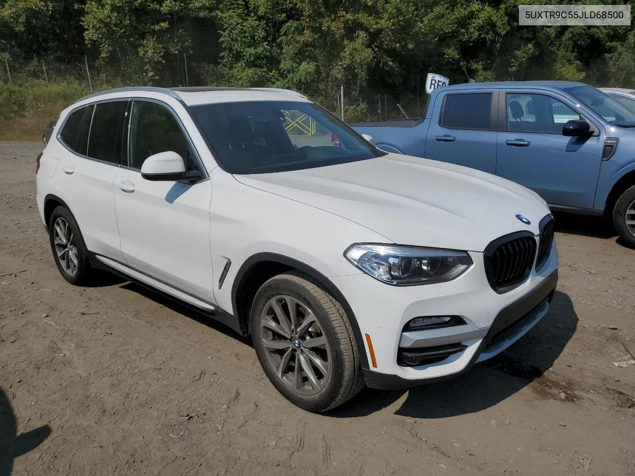 2018 BMW X3 xDrive30I VIN: 5UXTR9C55JLD68500 Lot: 71031424