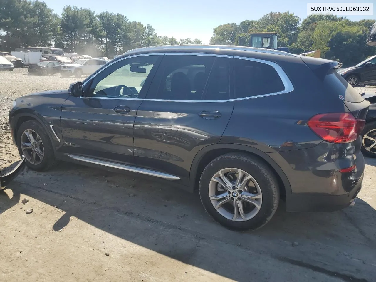 2018 BMW X3 xDrive30I VIN: 5UXTR9C59JLD63932 Lot: 71080534