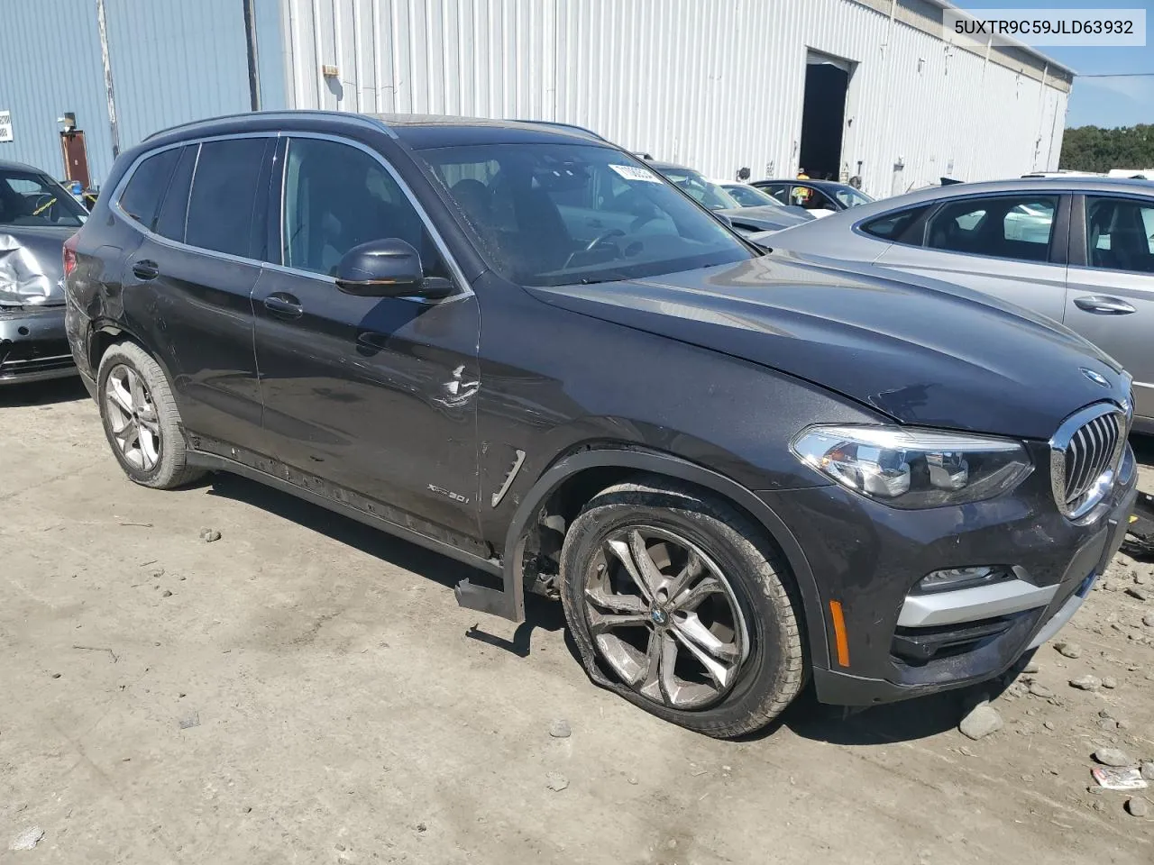 2018 BMW X3 xDrive30I VIN: 5UXTR9C59JLD63932 Lot: 71080534