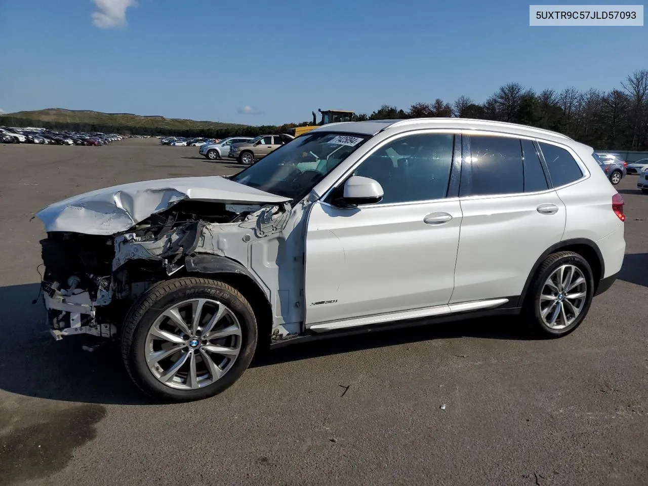 2018 BMW X3 xDrive30I VIN: 5UXTR9C57JLD57093 Lot: 71425094