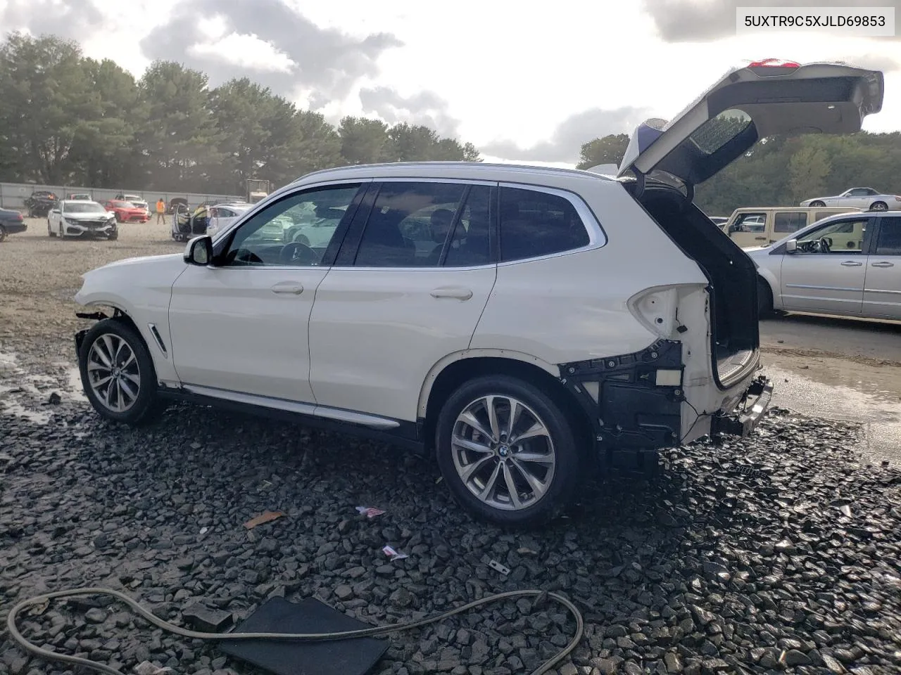 2018 BMW X3 xDrive30I VIN: 5UXTR9C5XJLD69853 Lot: 71801464