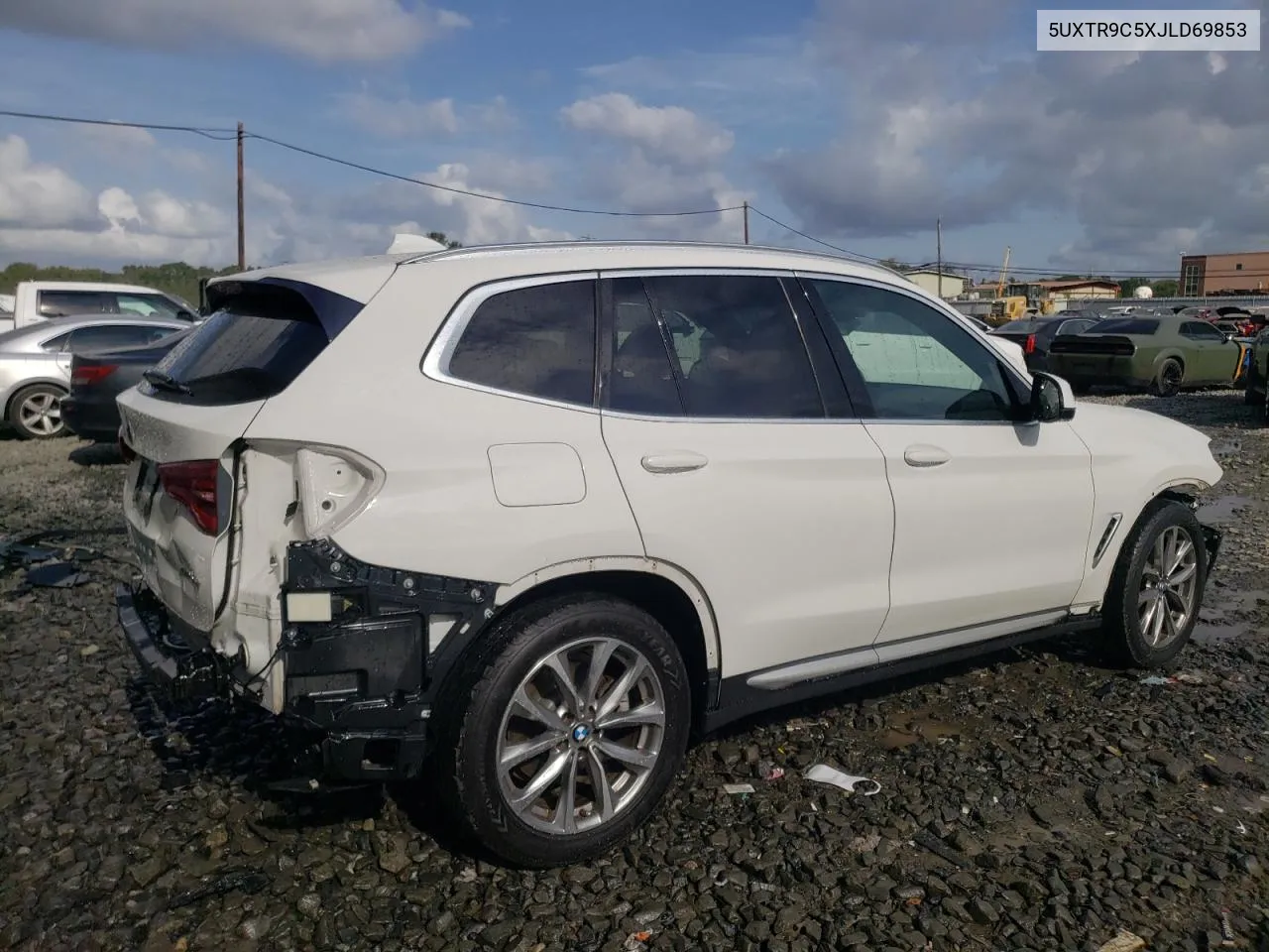 2018 BMW X3 xDrive30I VIN: 5UXTR9C5XJLD69853 Lot: 71801464