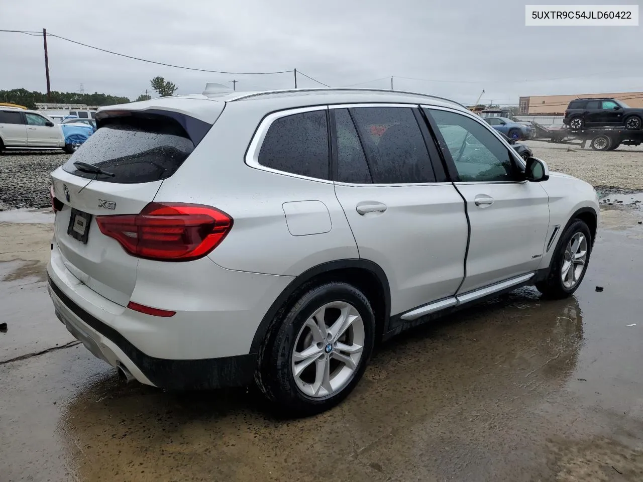 2018 BMW X3 xDrive30I VIN: 5UXTR9C54JLD60422 Lot: 71931014