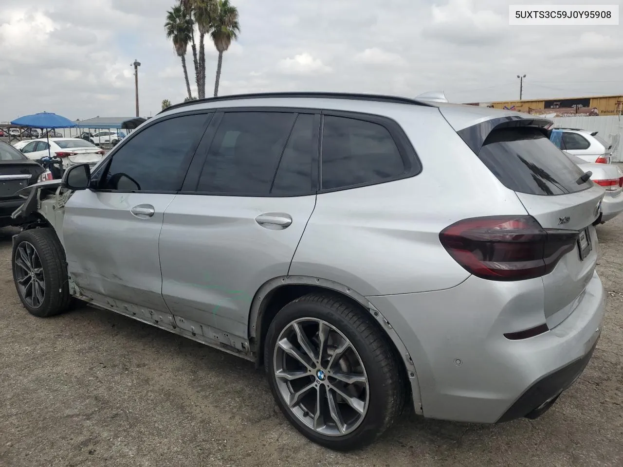 5UXTS3C59J0Y95908 2018 BMW X3 xDrivem40I