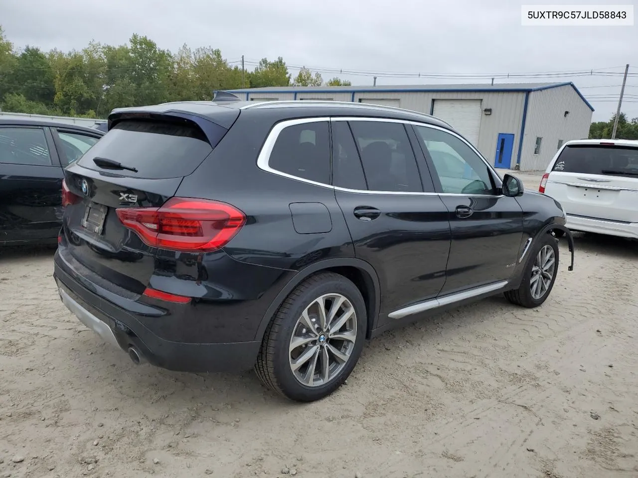 2018 BMW X3 xDrive30I VIN: 5UXTR9C57JLD58843 Lot: 72549594