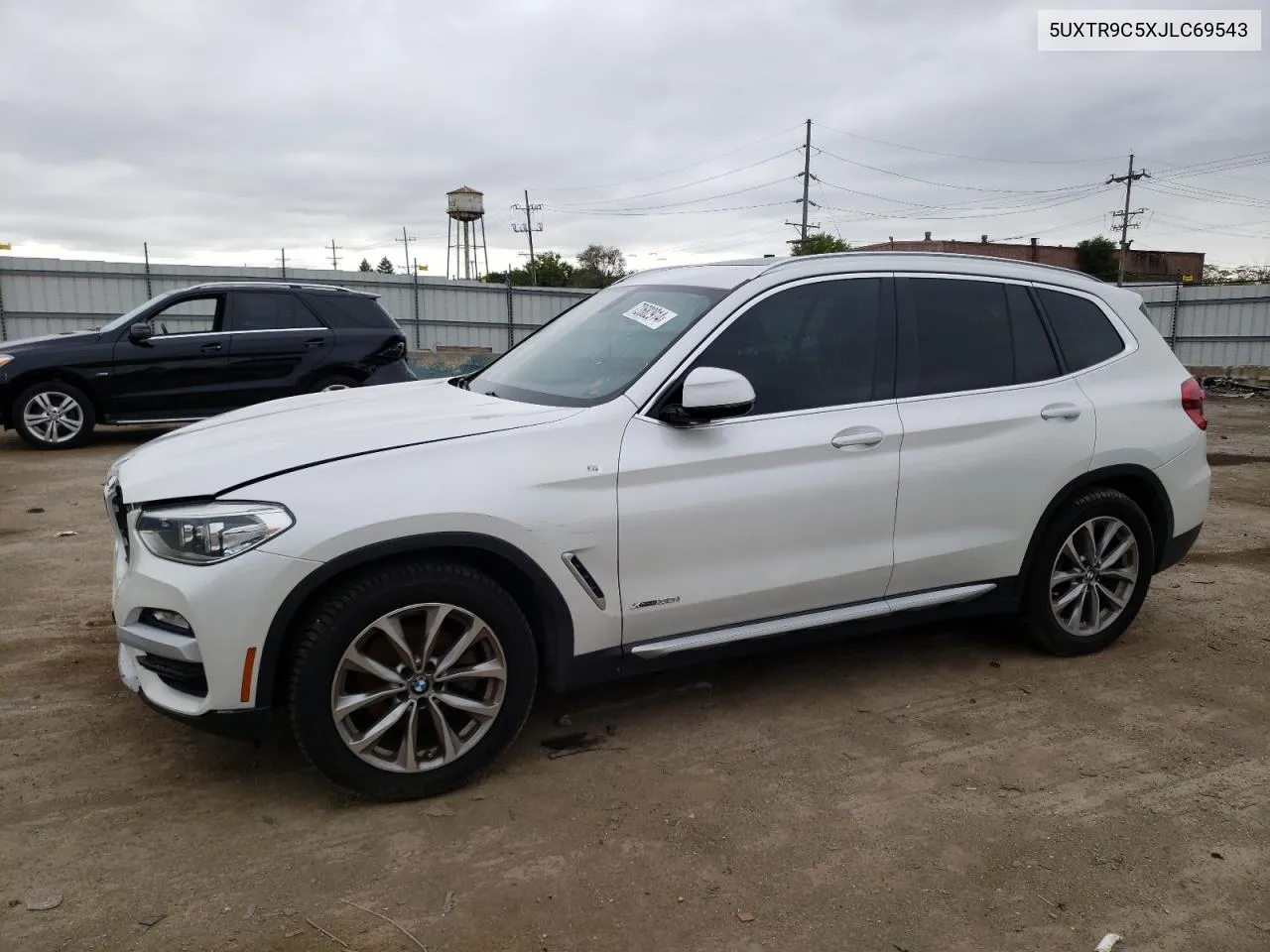 2018 BMW X3 xDrive30I VIN: 5UXTR9C5XJLC69543 Lot: 72682914