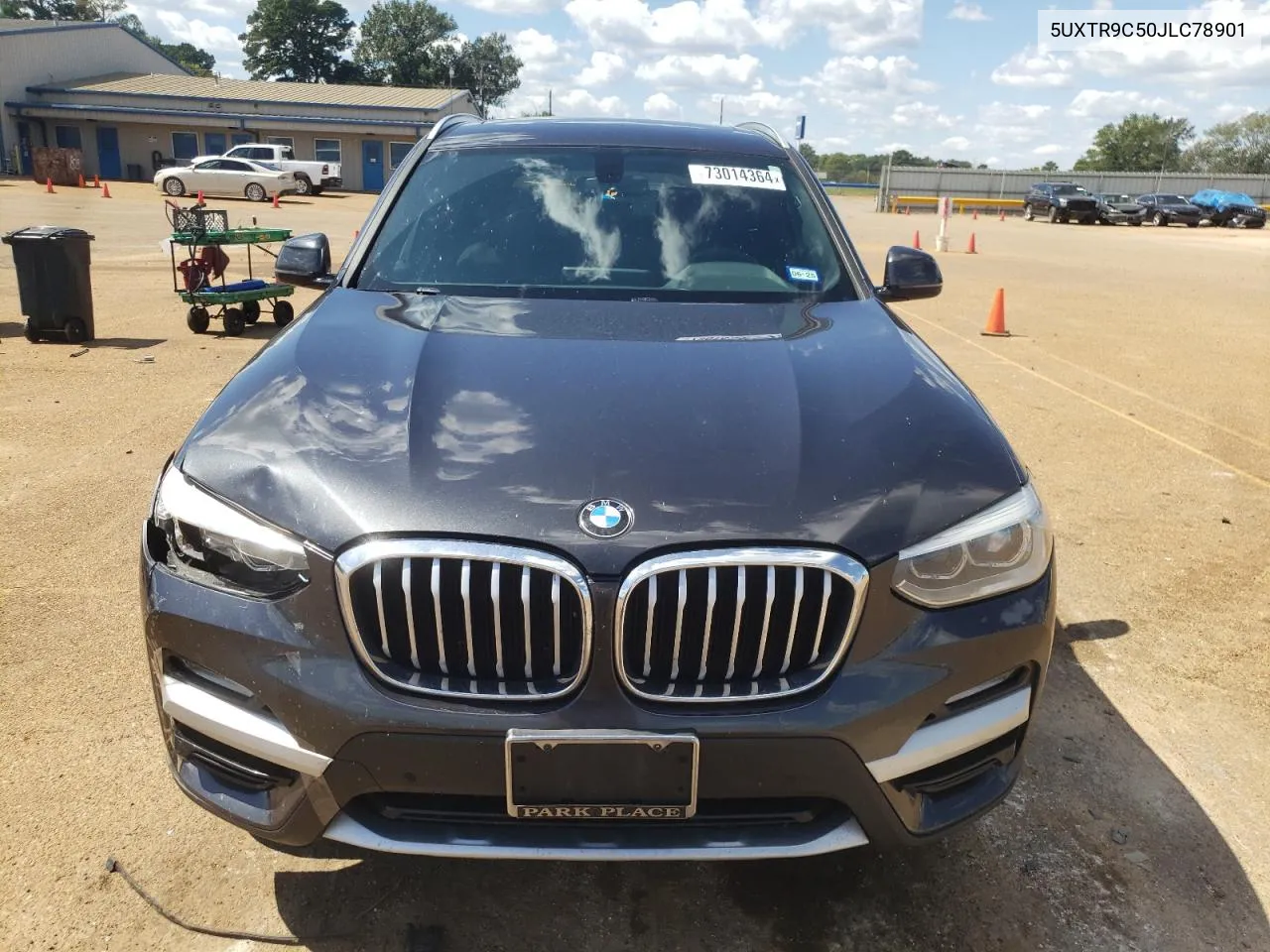 2018 BMW X3 xDrive30I VIN: 5UXTR9C50JLC78901 Lot: 73014364