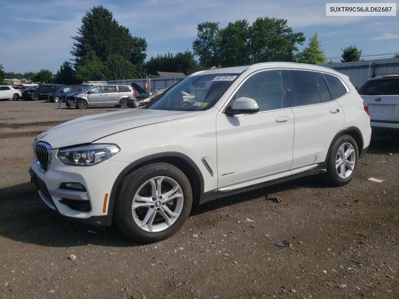 2018 BMW X3 xDrive30I VIN: 5UXTR9C56JLD62687 Lot: 74242114