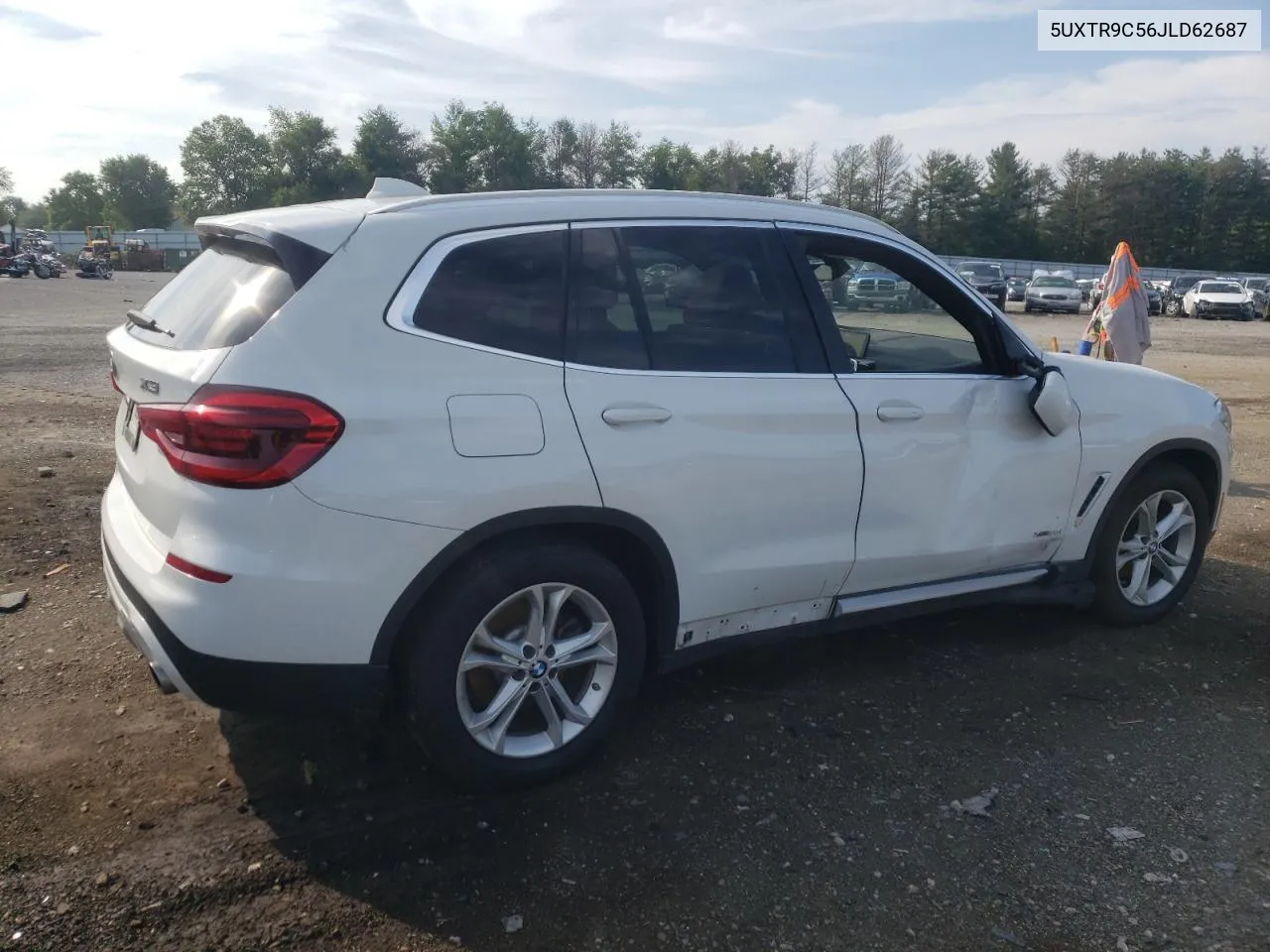 2018 BMW X3 xDrive30I VIN: 5UXTR9C56JLD62687 Lot: 74242114