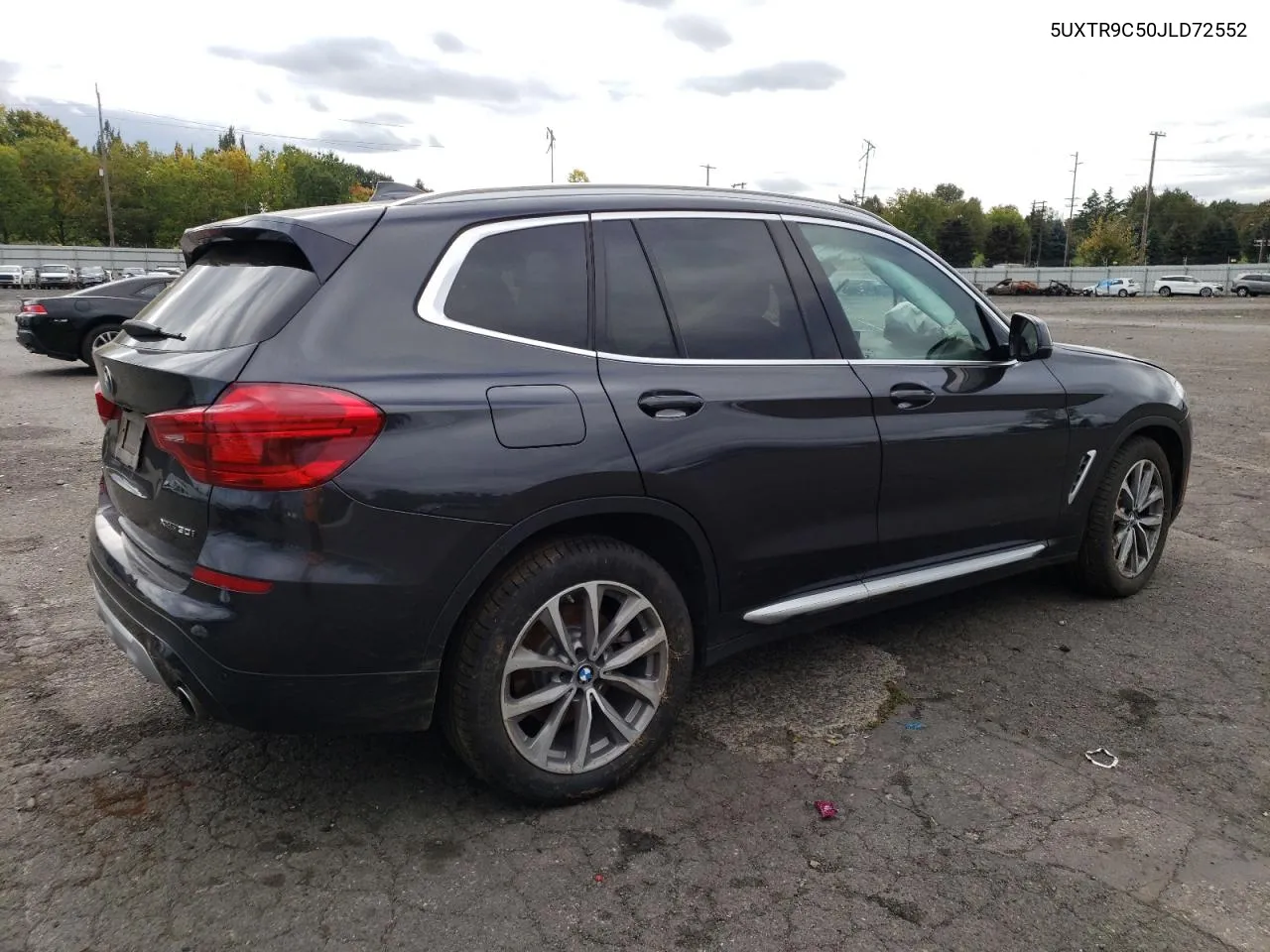 2018 BMW X3 xDrive30I VIN: 5UXTR9C50JLD72552 Lot: 75432234