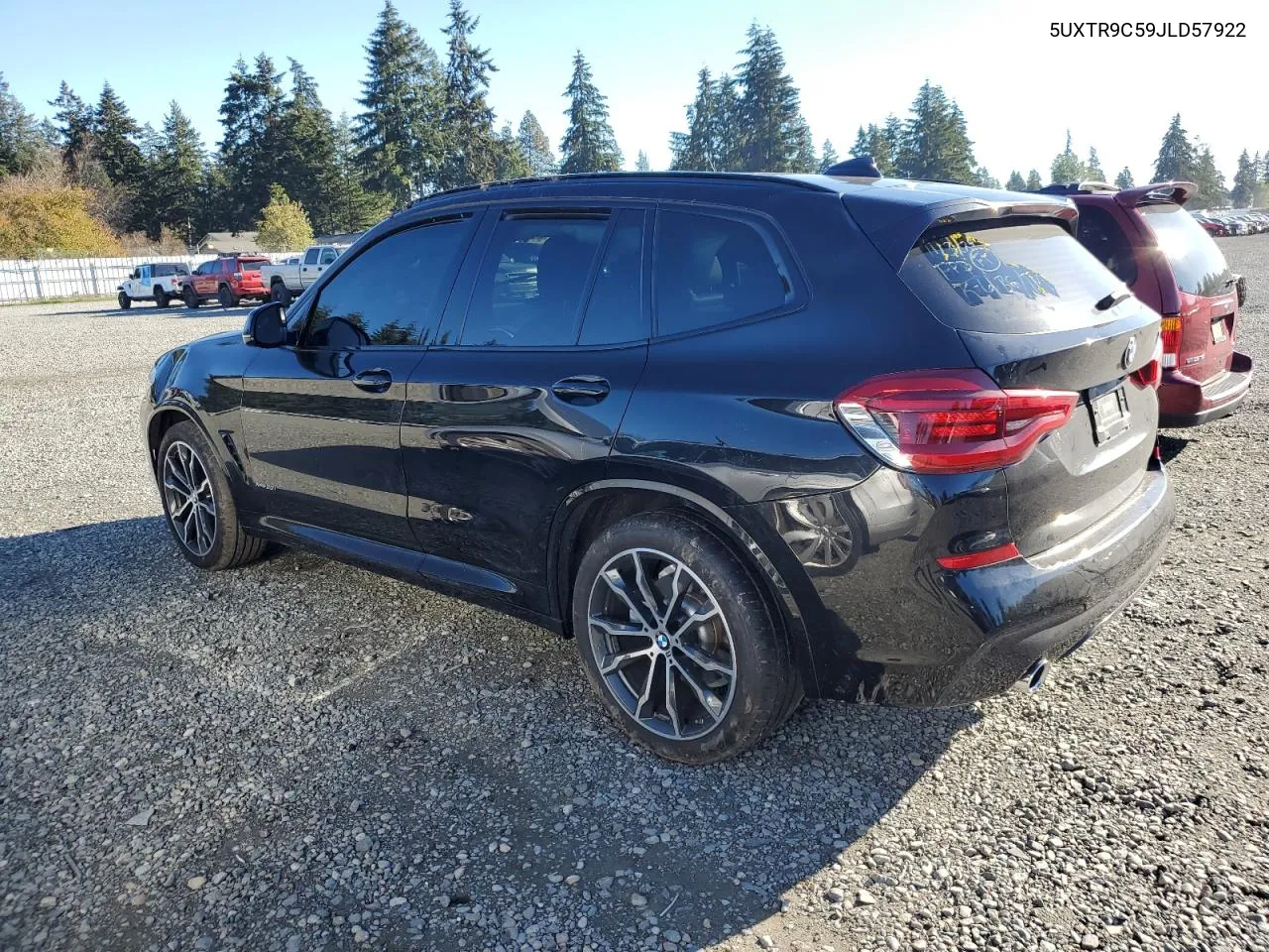 2018 BMW X3 xDrive30I VIN: 5UXTR9C59JLD57922 Lot: 79390664