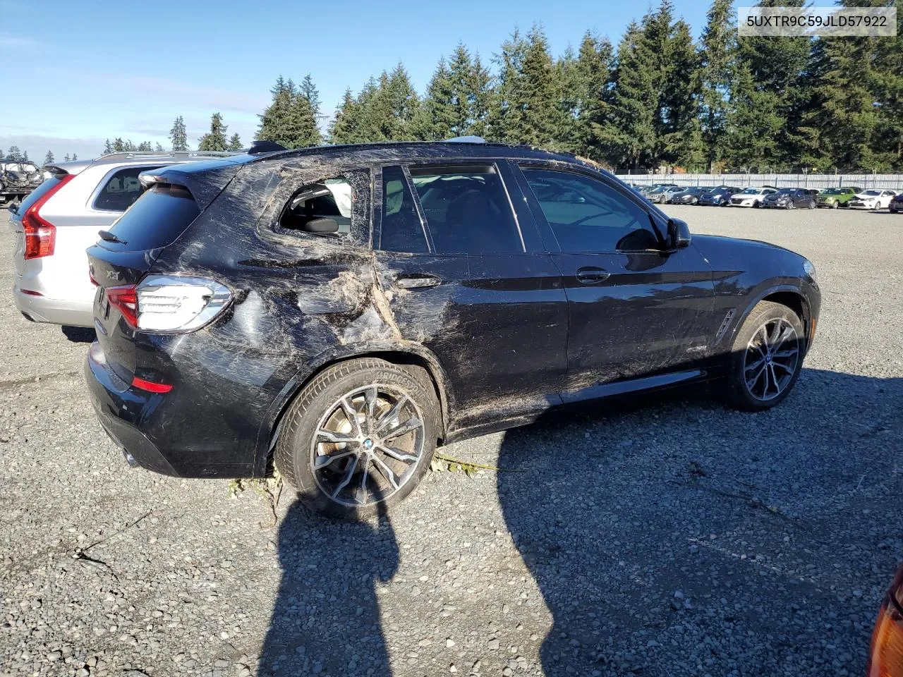 2018 BMW X3 xDrive30I VIN: 5UXTR9C59JLD57922 Lot: 79390664