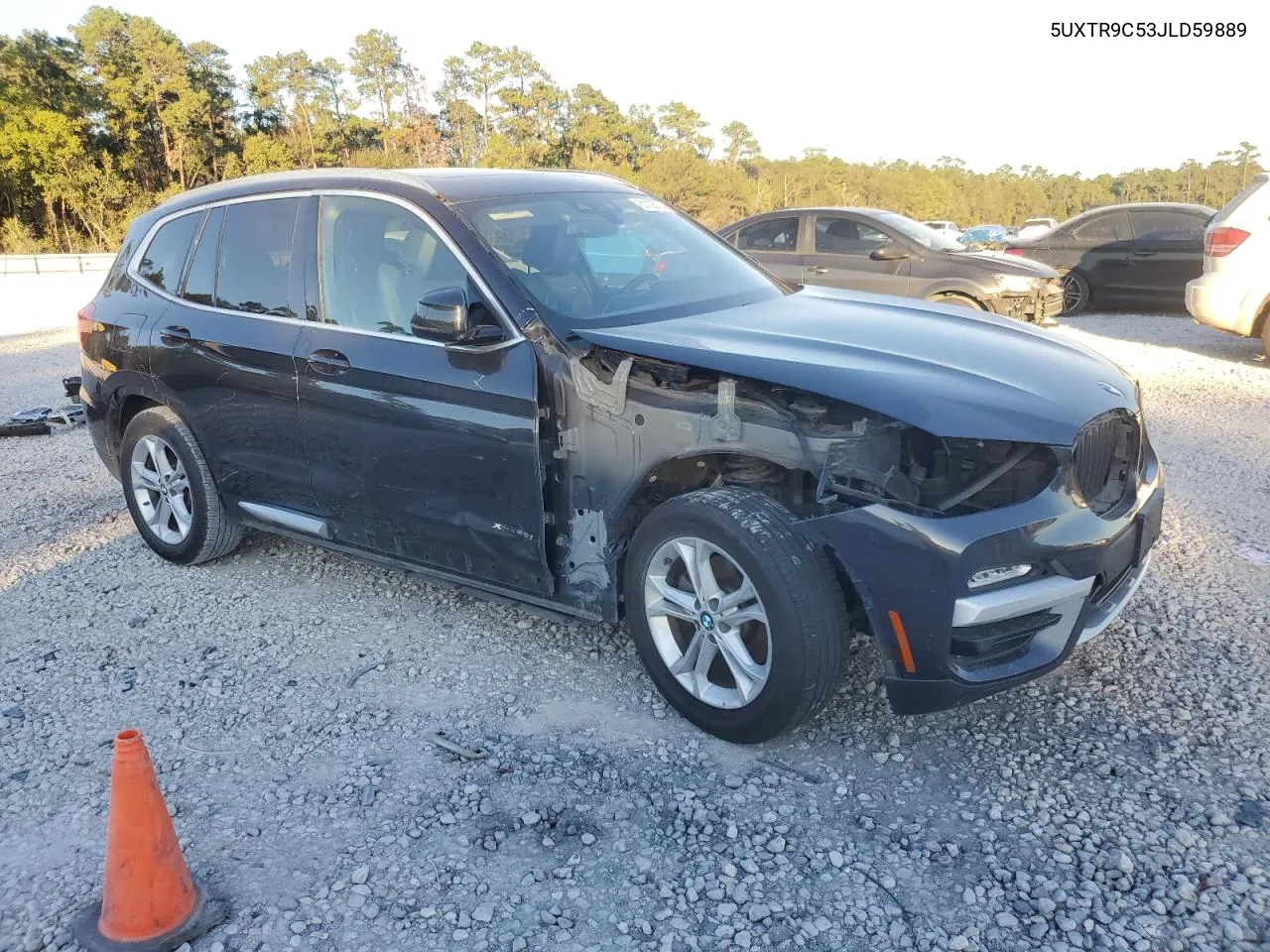 2018 BMW X3 xDrive30I VIN: 5UXTR9C53JLD59889 Lot: 81105794