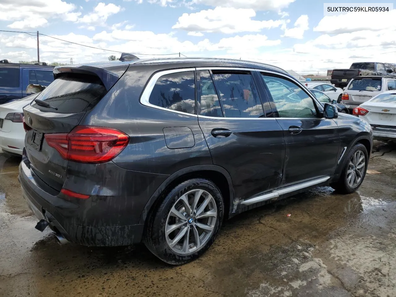 2019 BMW X3 xDrive30I VIN: 5UXTR9C59KLR05934 Lot: 52168784