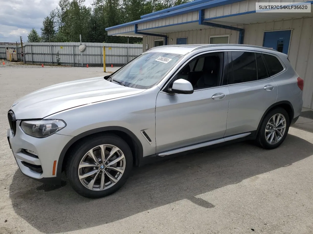 2019 BMW X3 Sdrive30I VIN: 5UXTR7C54KLF36620 Lot: 53663984