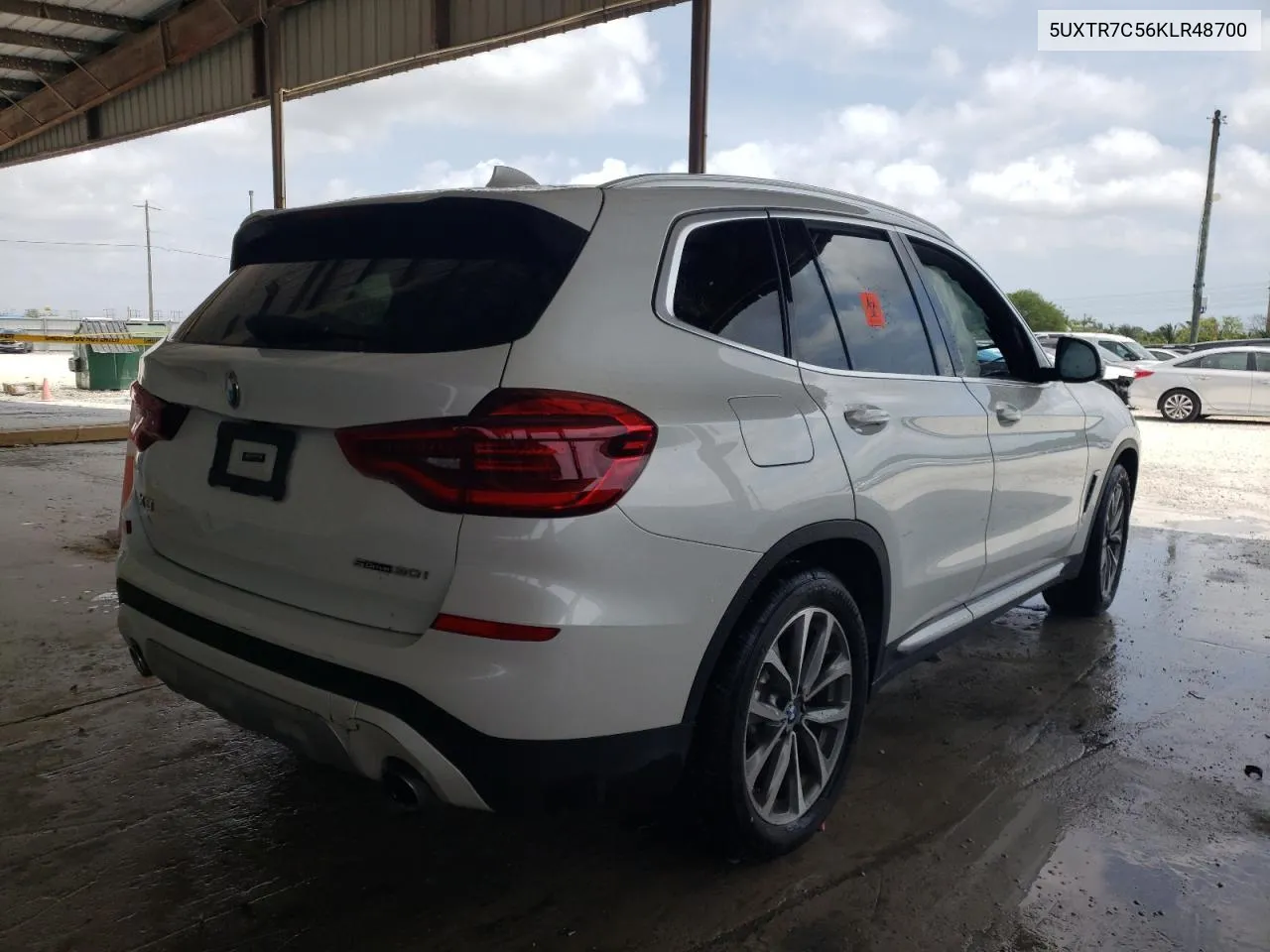 2019 BMW X3 Sdrive30I VIN: 5UXTR7C56KLR48700 Lot: 56502024