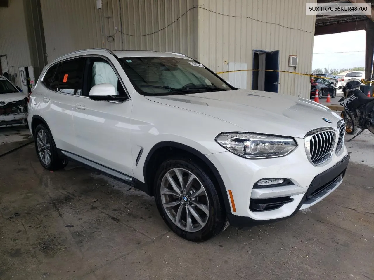 2019 BMW X3 Sdrive30I VIN: 5UXTR7C56KLR48700 Lot: 56502024