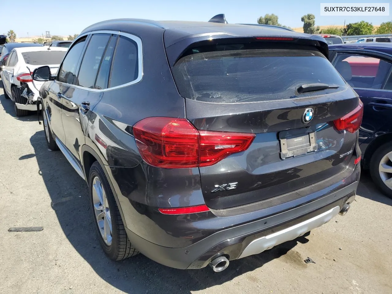 5UXTR7C53KLF27648 2019 BMW X3 Sdrive30I