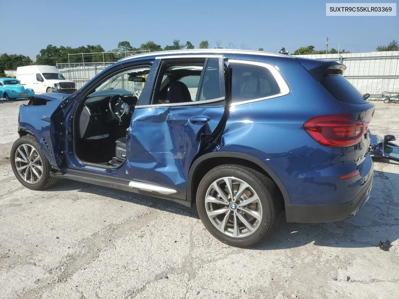 2019 BMW X3 xDrive30I VIN: 5UXTR9C55KLR03369 Lot: 61904164