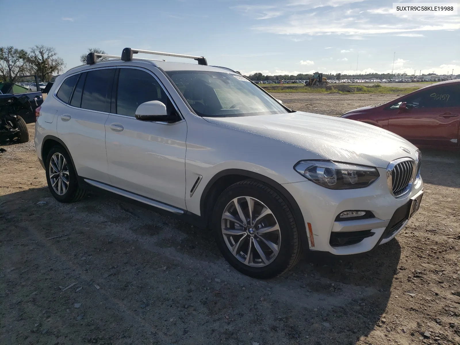 2019 BMW X3 xDrive30I VIN: 5UXTR9C58KLE19988 Lot: 62848934