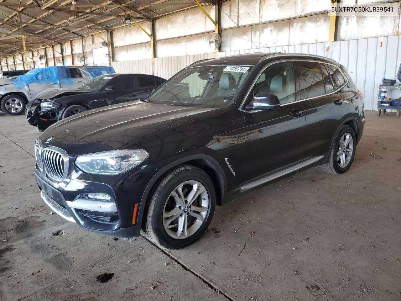 2019 BMW X3 Sdrive30I VIN: 5UXTR7C50KLR39541 Lot: 63319714