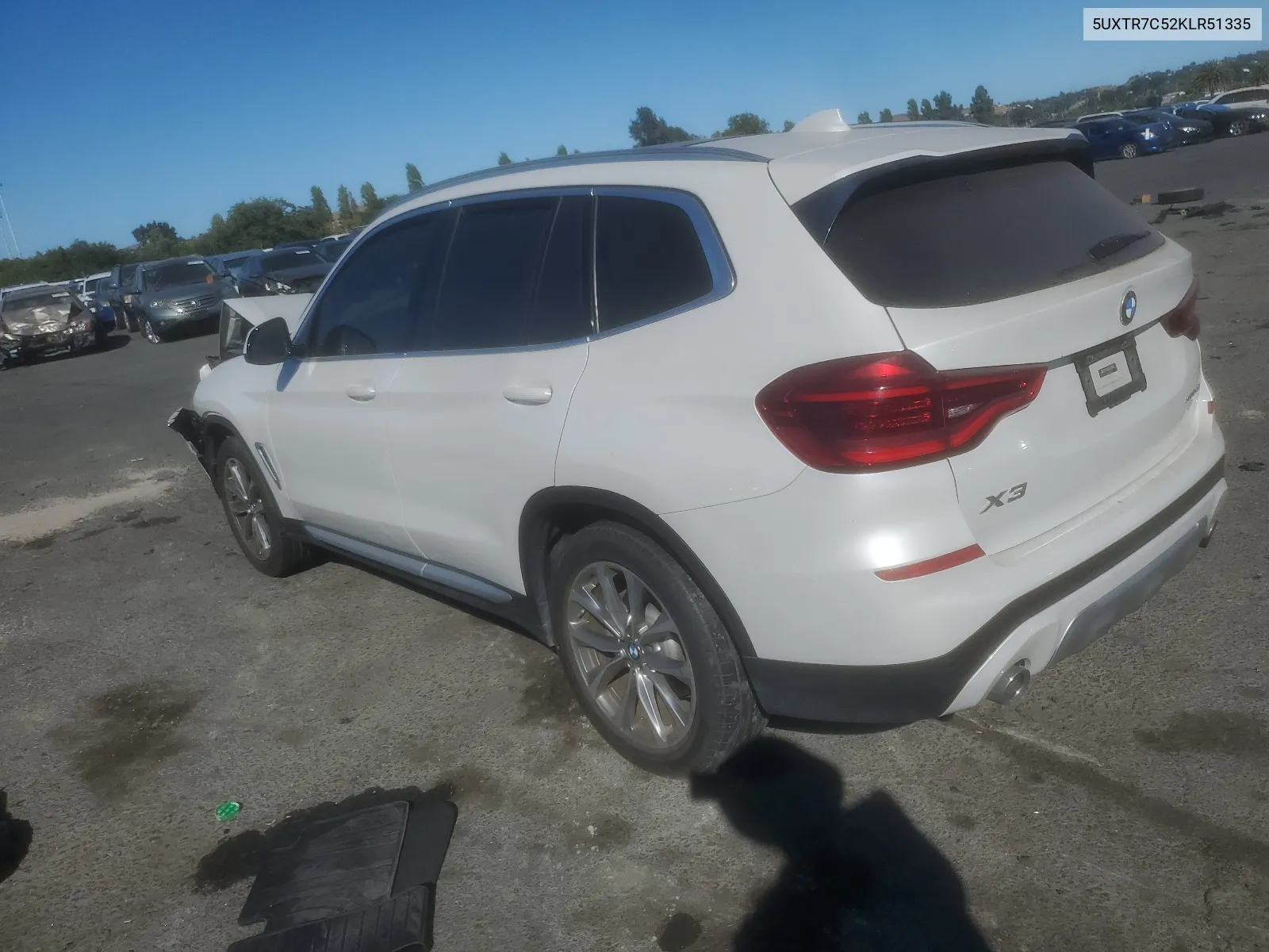 5UXTR7C52KLR51335 2019 BMW X3 Sdrive30I