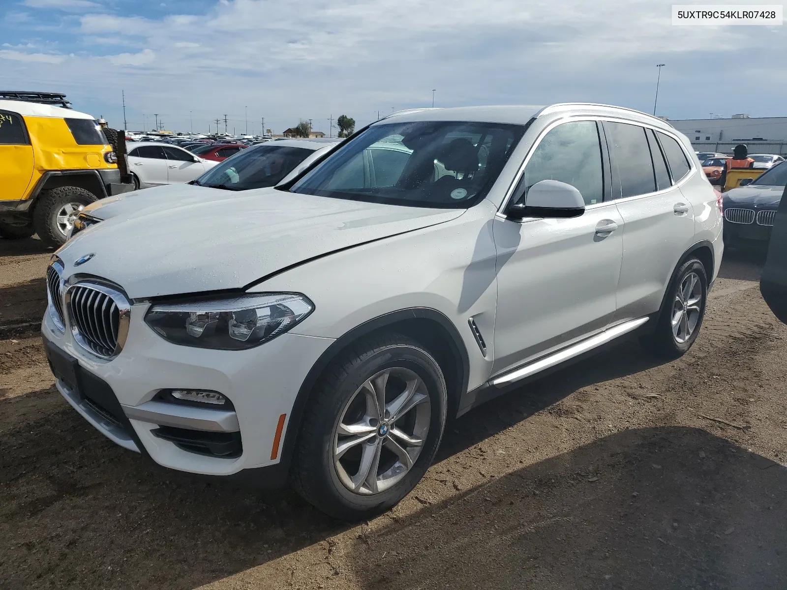 2019 BMW X3 xDrive30I VIN: 5UXTR9C54KLR07428 Lot: 67769384