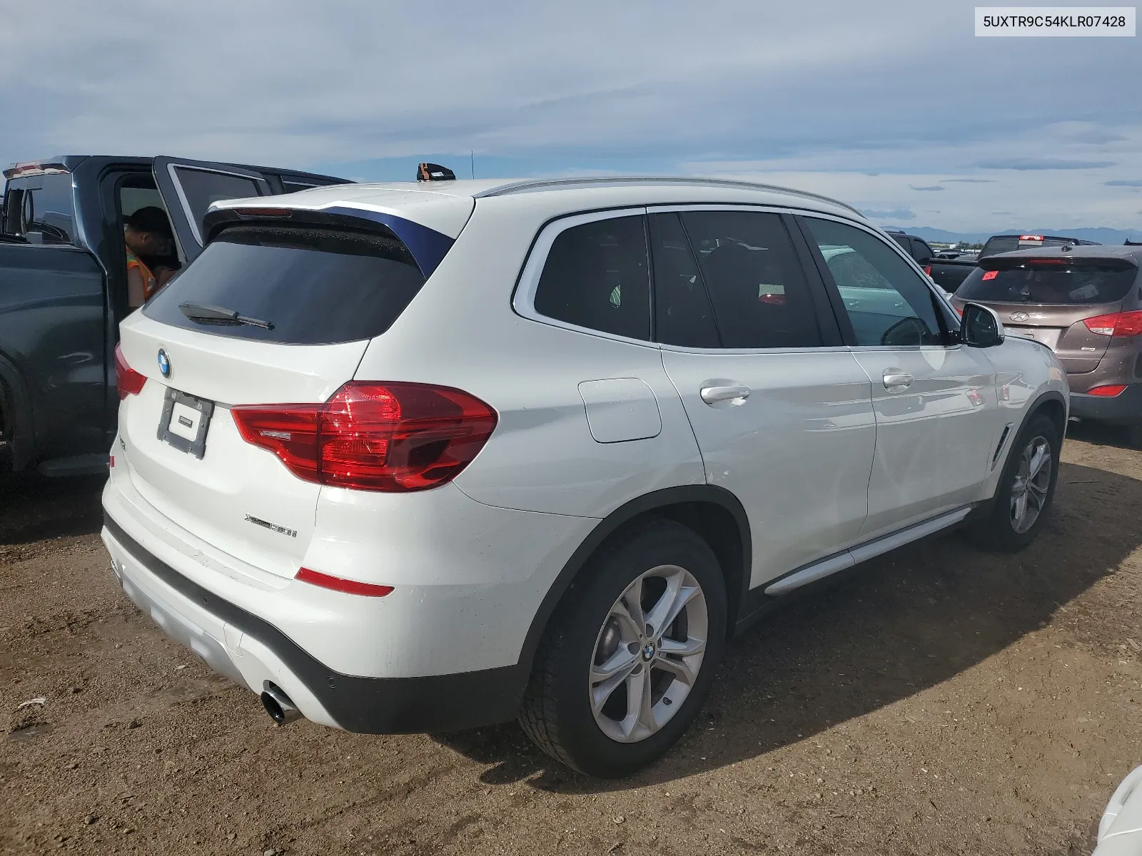 2019 BMW X3 xDrive30I VIN: 5UXTR9C54KLR07428 Lot: 67769384