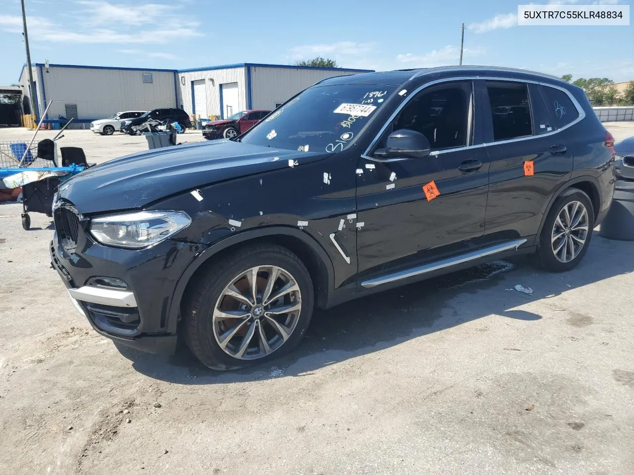 5UXTR7C55KLR48834 2019 BMW X3 Sdrive30I