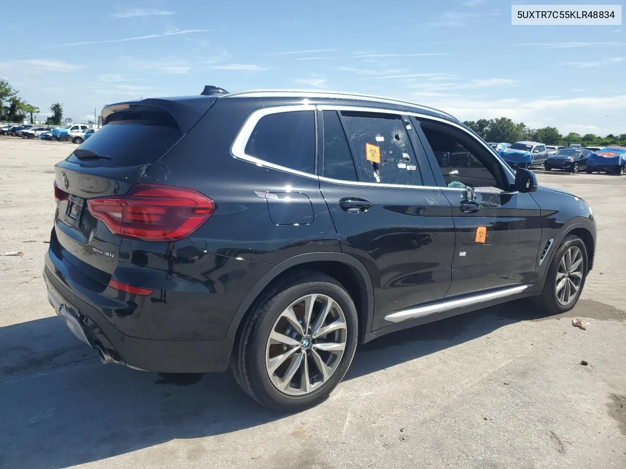 5UXTR7C55KLR48834 2019 BMW X3 Sdrive30I