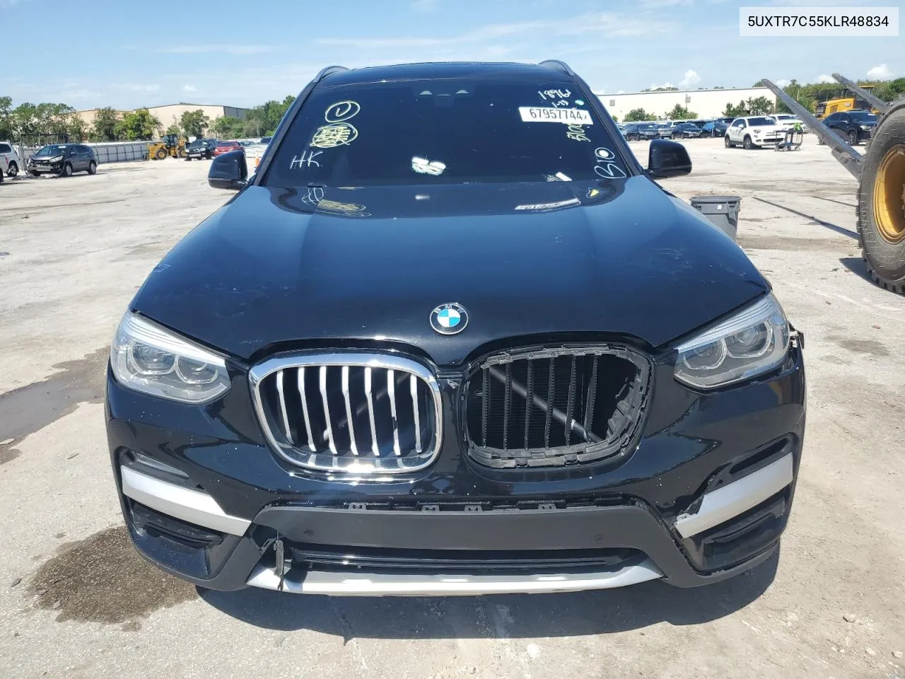 2019 BMW X3 Sdrive30I VIN: 5UXTR7C55KLR48834 Lot: 67957744