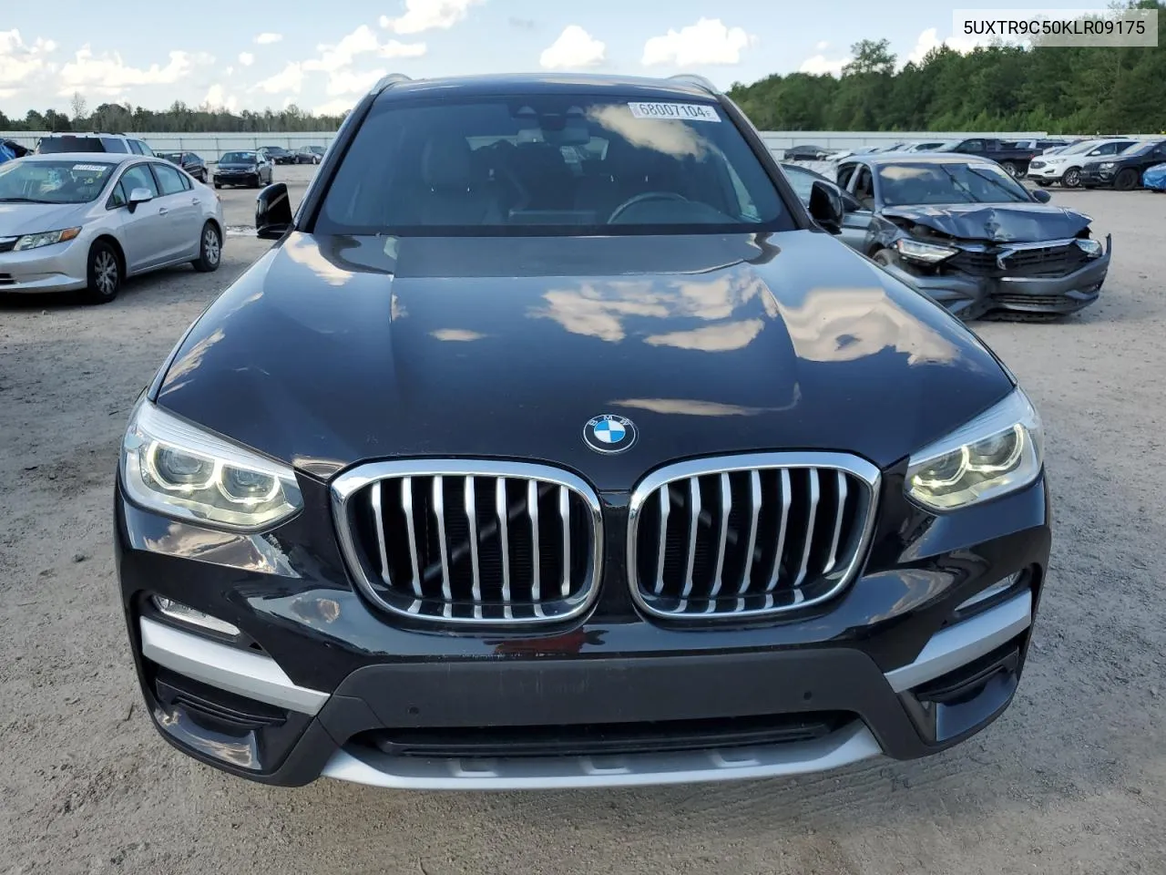 2019 BMW X3 xDrive30I VIN: 5UXTR9C50KLR09175 Lot: 68007104