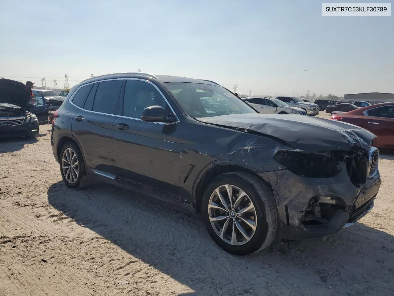 5UXTR7C53KLF30789 2019 BMW X3 Sdrive30I