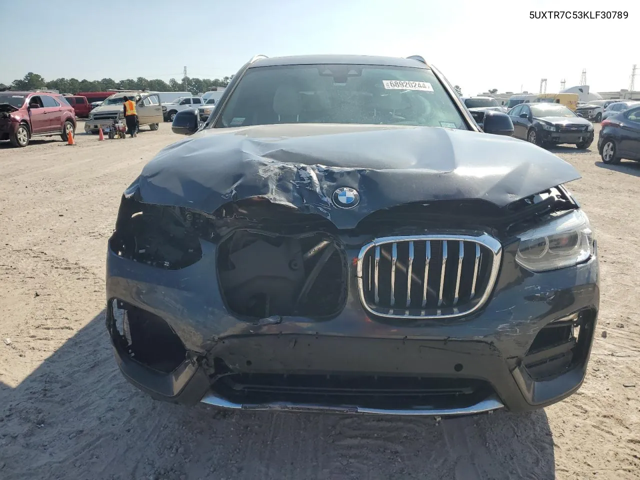 5UXTR7C53KLF30789 2019 BMW X3 Sdrive30I