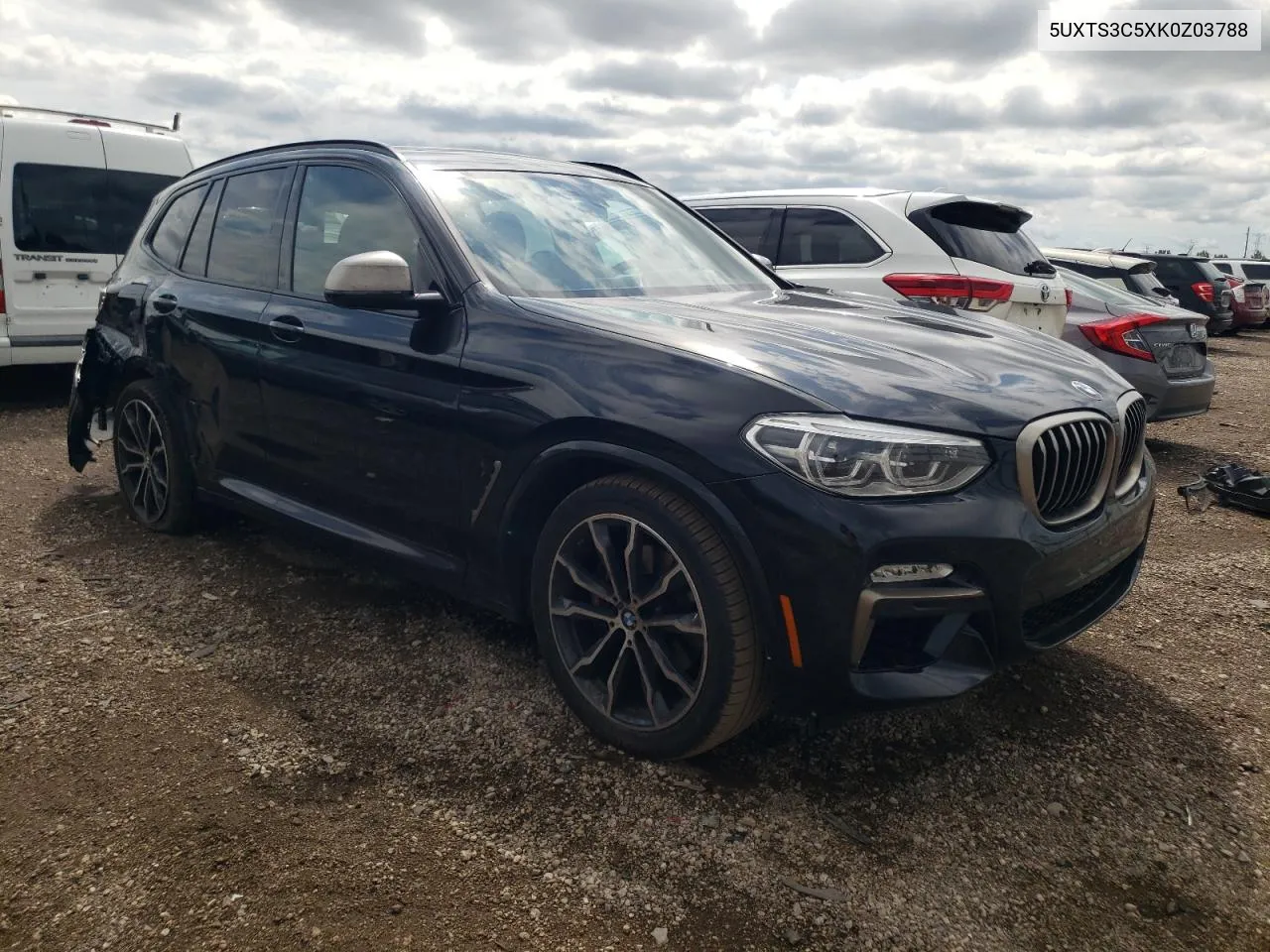 5UXTS3C5XK0Z03788 2019 BMW X3 xDrivem40I