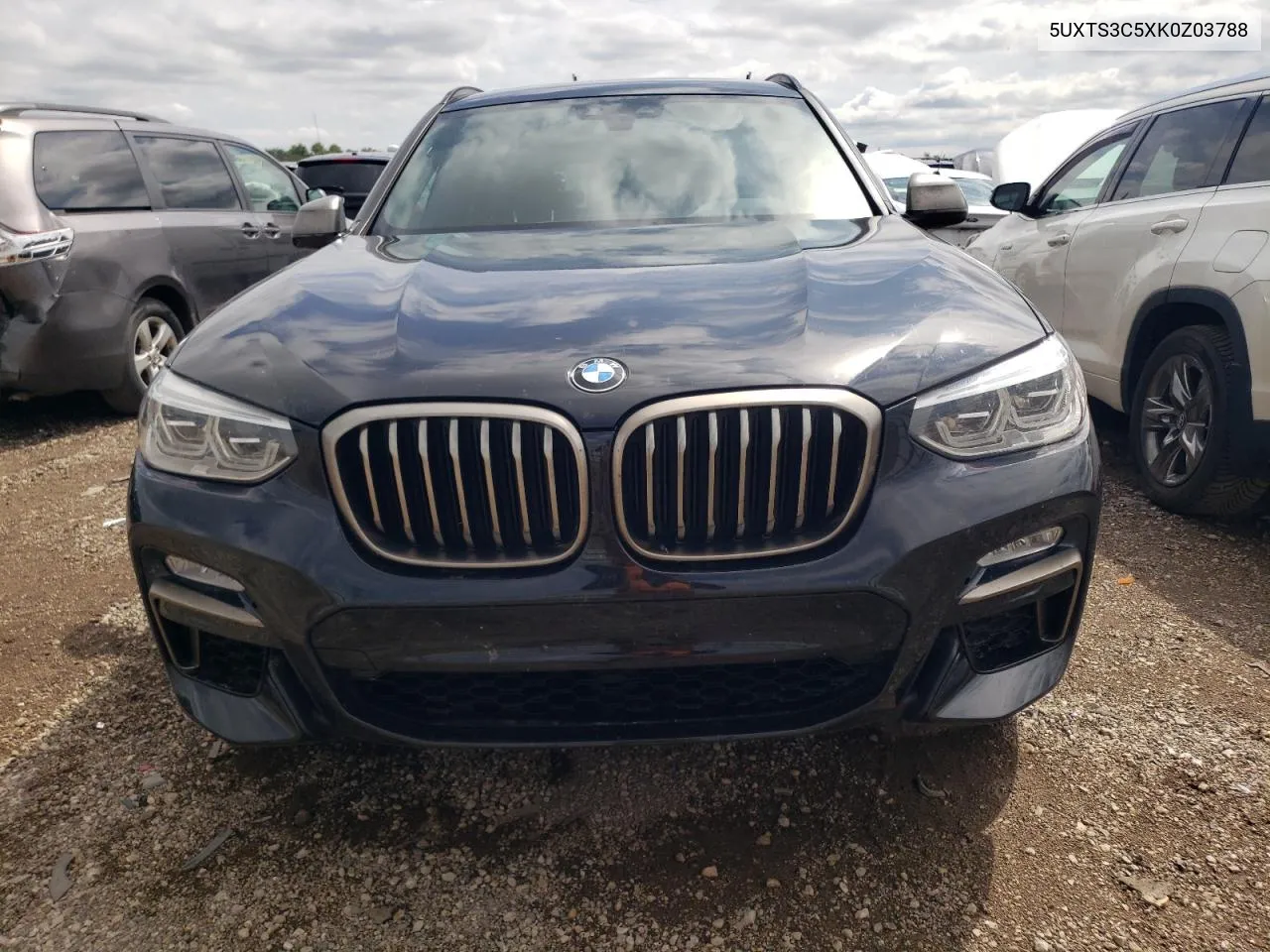 5UXTS3C5XK0Z03788 2019 BMW X3 xDrivem40I