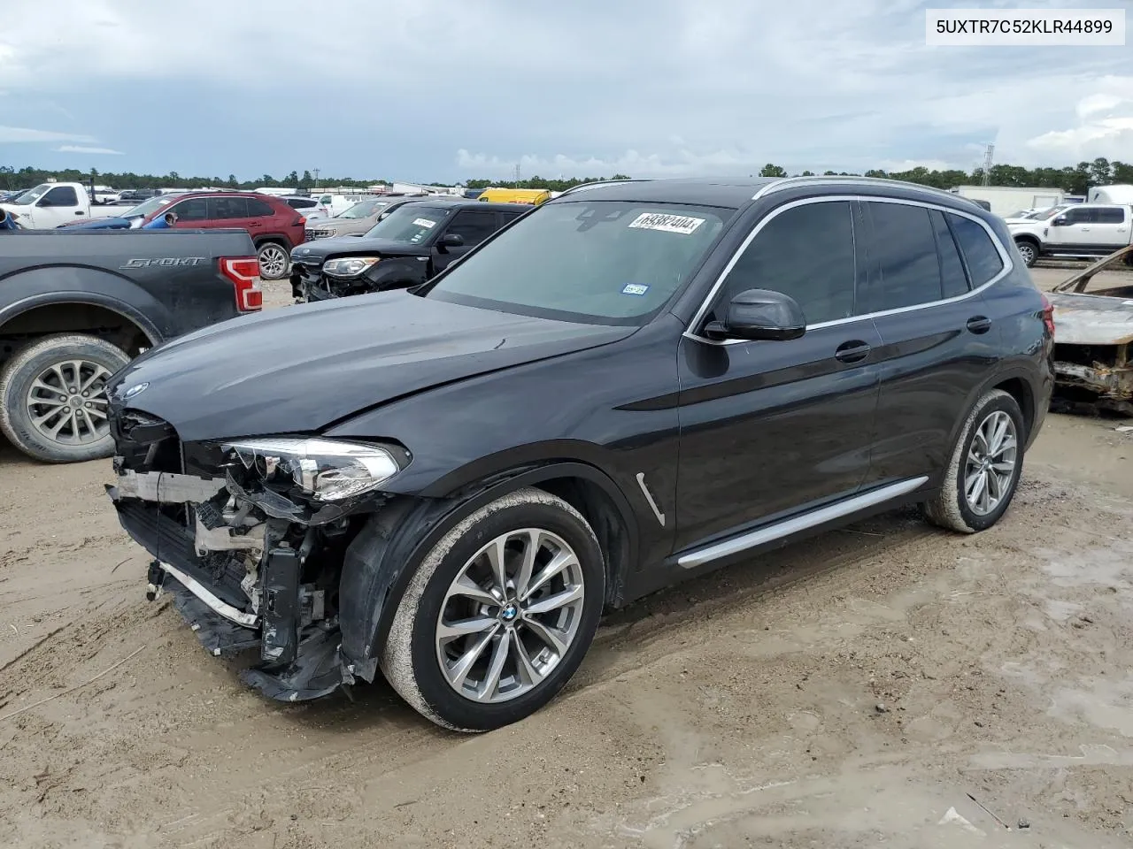 2019 BMW X3 Sdrive30I VIN: 5UXTR7C52KLR44899 Lot: 69382404