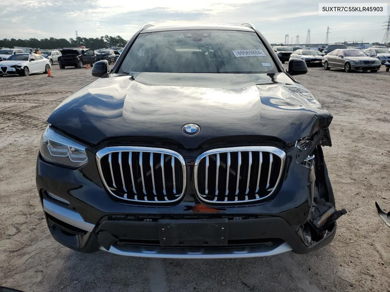 2019 BMW X3 Sdrive30I VIN: 5UXTR7C55KLR45903 Lot: 69569884