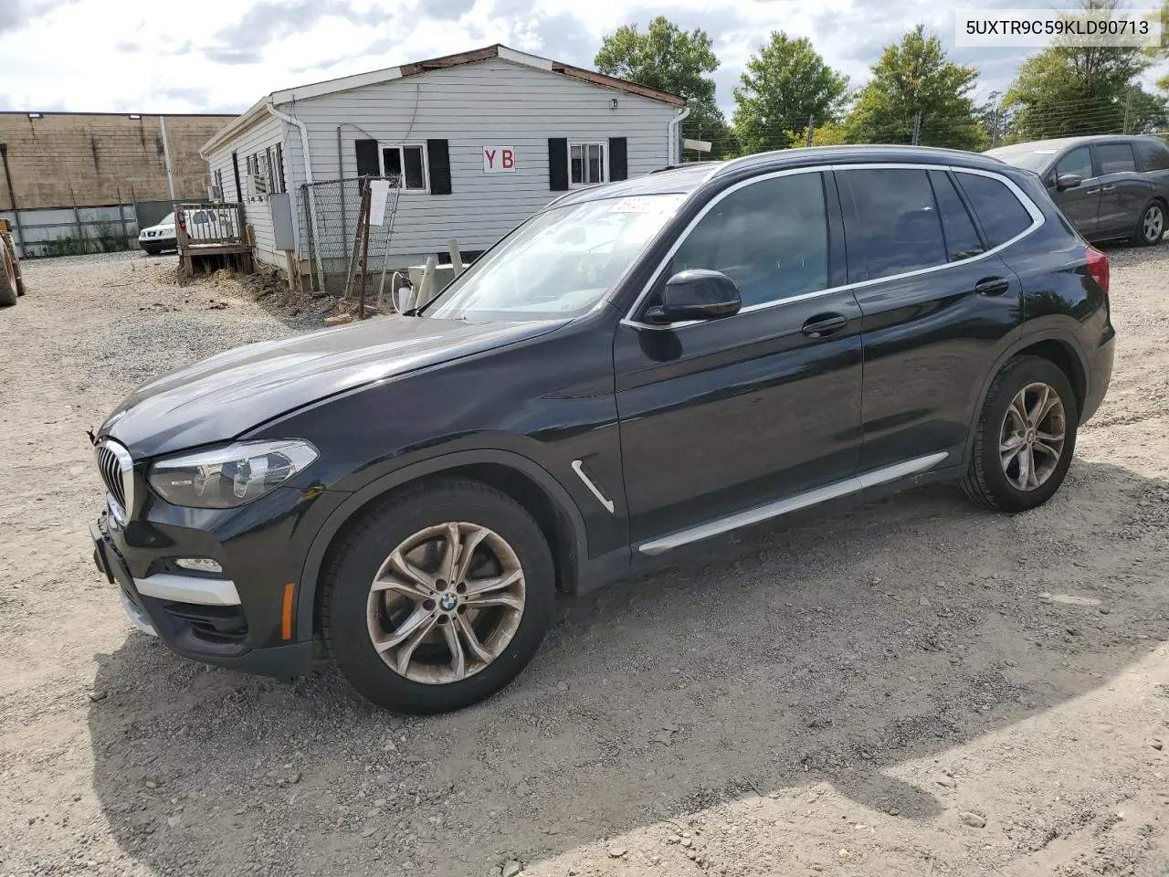 2019 BMW X3 xDrive30I VIN: 5UXTR9C59KLD90713 Lot: 69723994