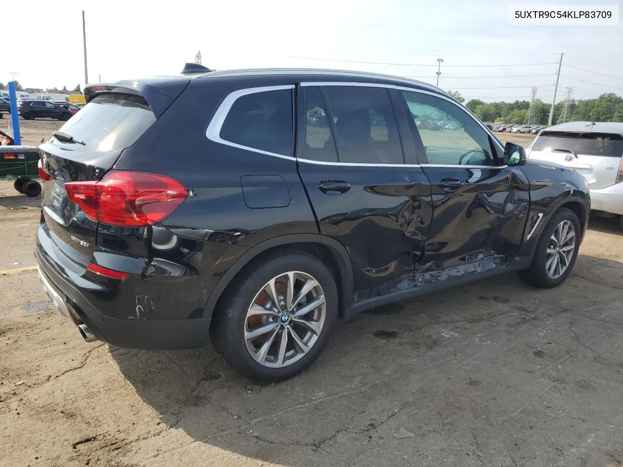 2019 BMW X3 xDrive30I VIN: 5UXTR9C54KLP83709 Lot: 69805244