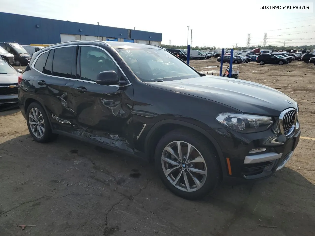 2019 BMW X3 xDrive30I VIN: 5UXTR9C54KLP83709 Lot: 69805244