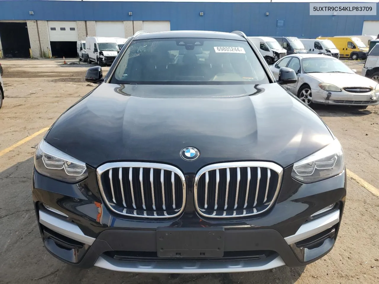 2019 BMW X3 xDrive30I VIN: 5UXTR9C54KLP83709 Lot: 69805244